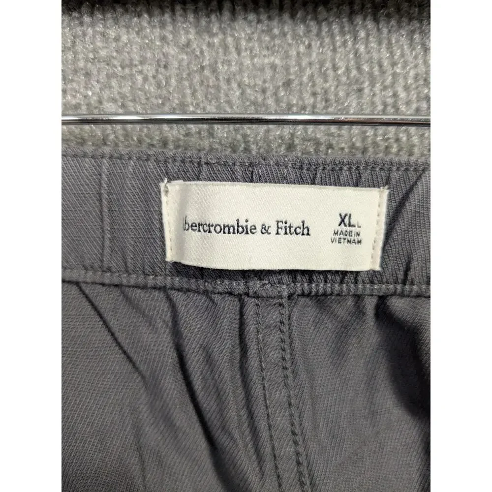 Abercrombie & Fitch Pants Mens XL Long Loose Straight Linen Beachy Resortwear